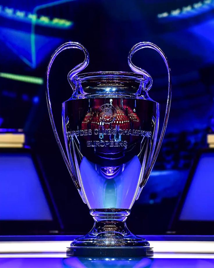 the champions league trophy