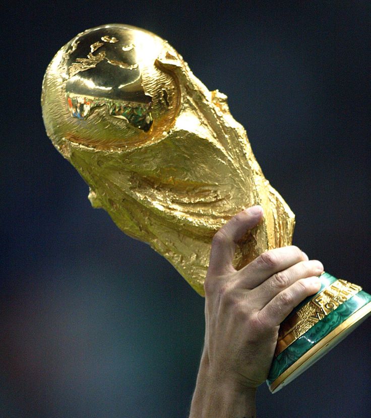 soccer 2006 fifa world cup germany final italy v france olympiastadion berlin. italy players hold aloft the fifa world cup trophy