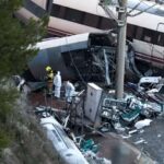 two high speed trains derail in spain